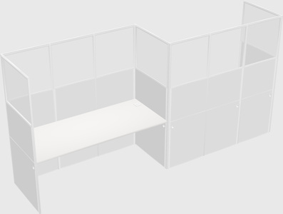 Rectangular cubicles