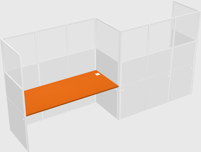 Rectangular cubicles