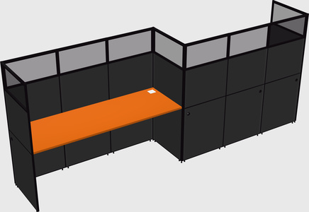 Rectangular cubicles