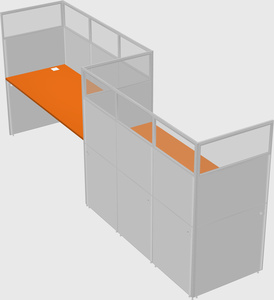 Rectangular cubicles