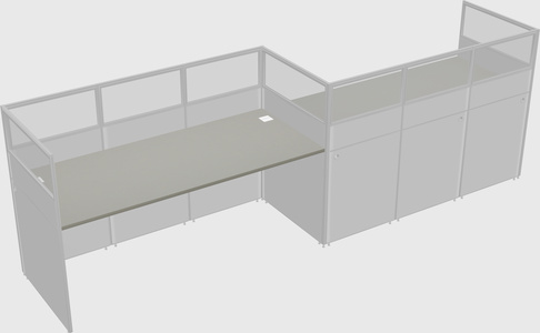 Rectangular cubicles