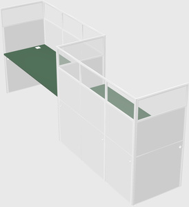 Rectangular cubicles