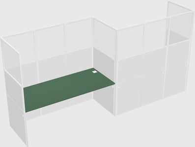 Rectangular cubicles