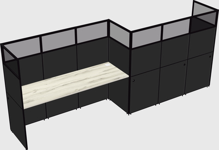 Rectangular cubicles