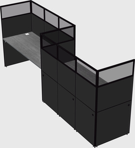 Rectangular cubicles