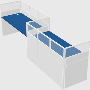 Rectangular cubicles