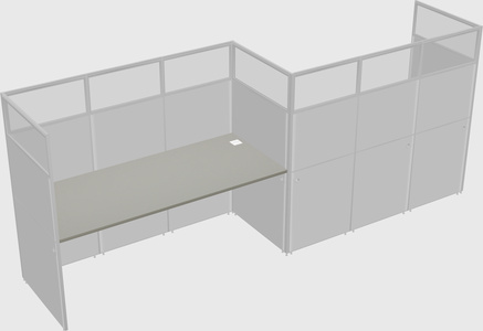 Rectangular cubicles