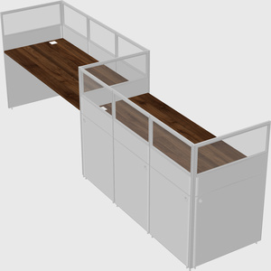 Rectangular cubicles