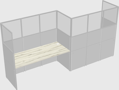 Rectangular cubicles