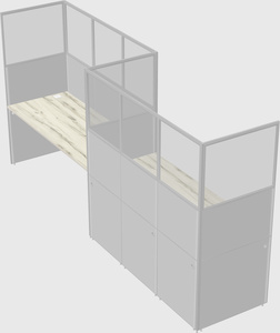 Rectangular cubicles