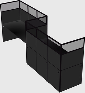Rectangular cubicles