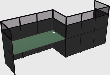 Rectangular cubicles