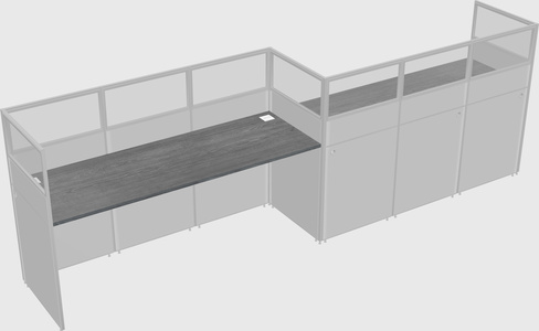 Rectangular cubicles