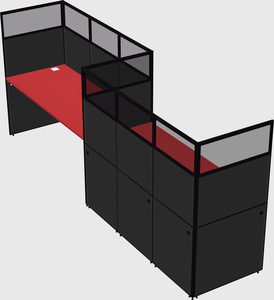 Rectangular cubicles