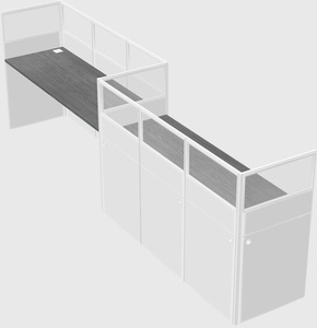 Rectangular cubicles