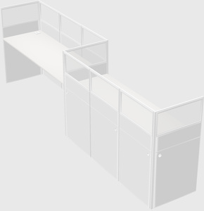 Rectangular cubicles