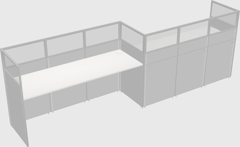 Rectangular cubicles