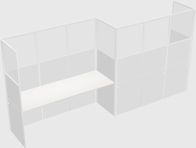 Rectangular cubicles