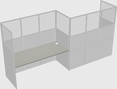Rectangular cubicles