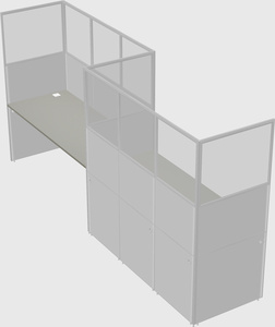 Rectangular cubicles