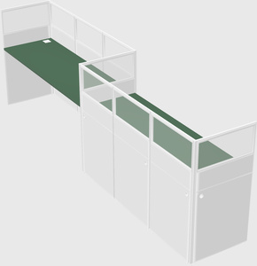 Rectangular cubicles