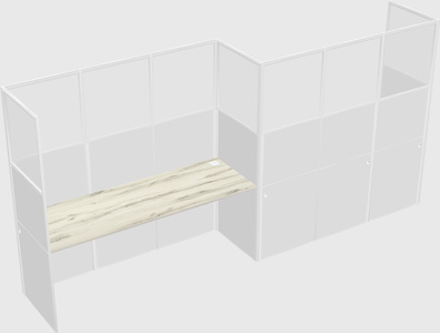 Rectangular cubicles