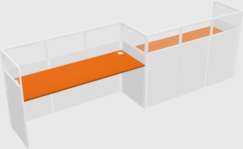 Rectangular cubicles