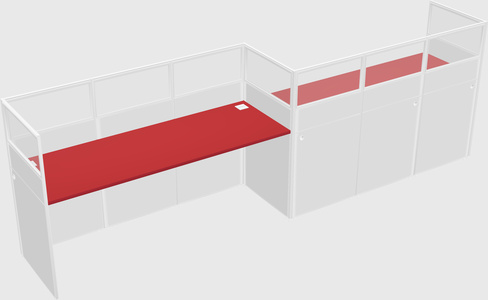 Rectangular cubicles