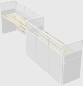 Rectangular cubicles