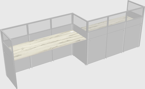 Rectangular cubicles