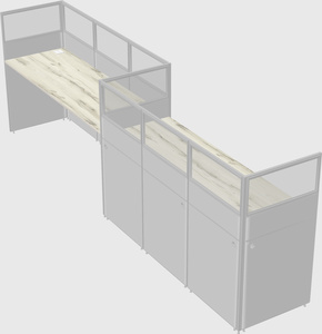 Rectangular cubicles