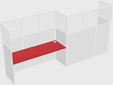 Rectangular cubicles
