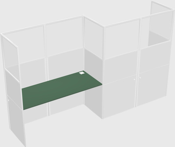 Rectangular cubicles