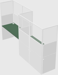Rectangular cubicles