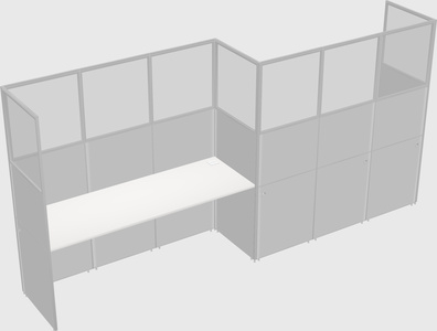 Rectangular cubicles