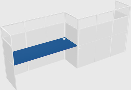 Rectangular cubicles