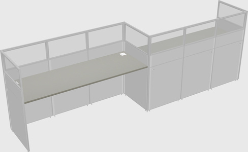 Rectangular cubicles