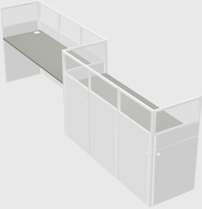 Rectangular cubicles