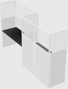 Rectangular cubicles