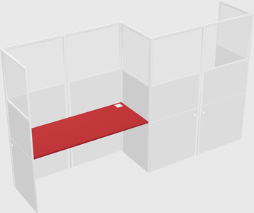 Rectangular cubicles