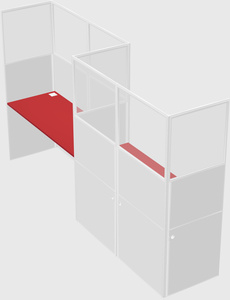 Rectangular cubicles