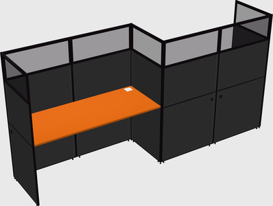 Rectangular cubicles