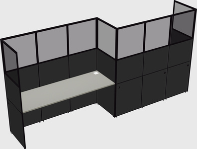 Rectangular cubicles