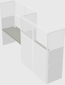 Rectangular cubicles
