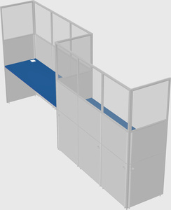 Rectangular cubicles