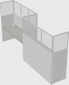 Rectangular cubicles