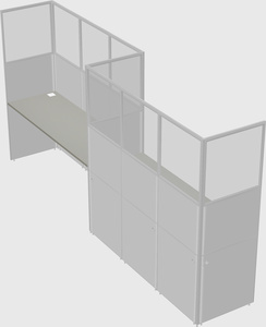Rectangular cubicles