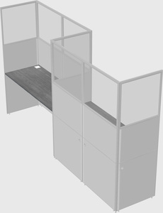 Rectangular cubicles