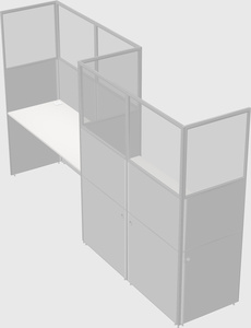 Rectangular cubicles