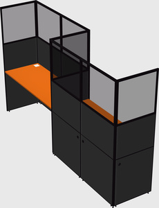 Rectangular cubicles